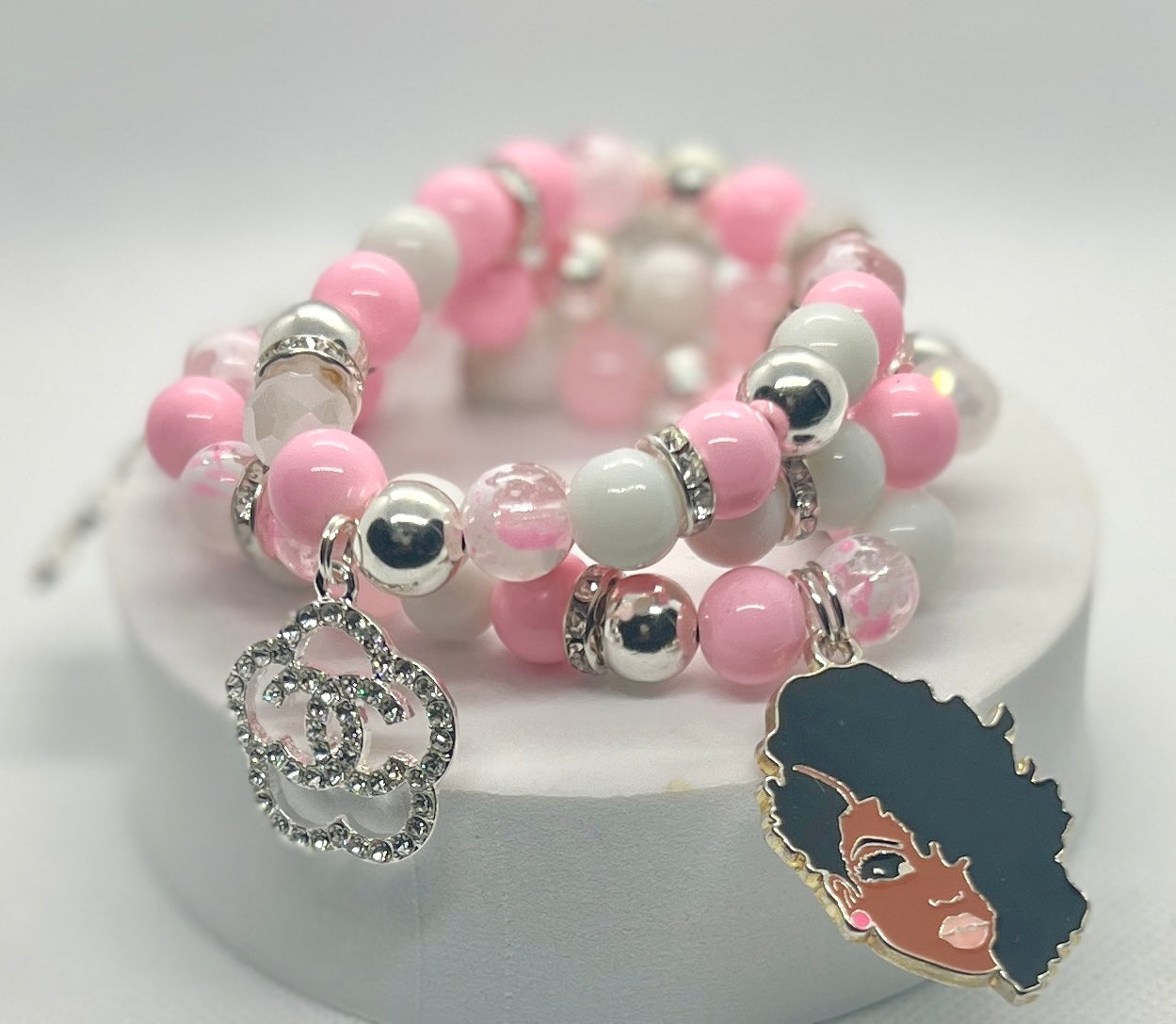 Bubblegum Charm Bracelet