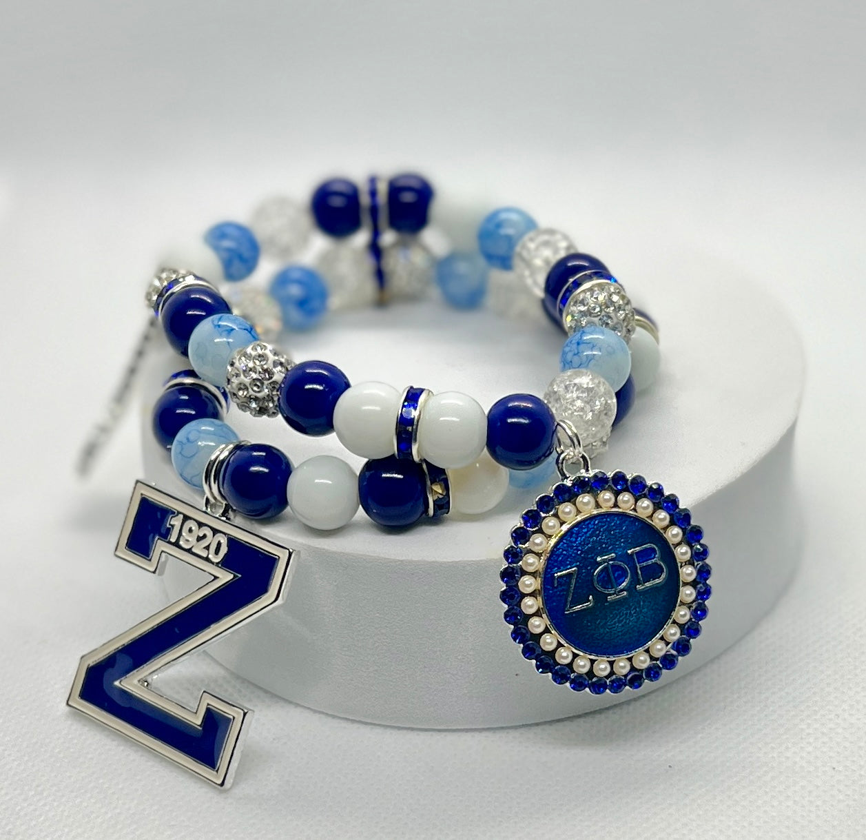 Zeta Phi Beta Charm Bracelet