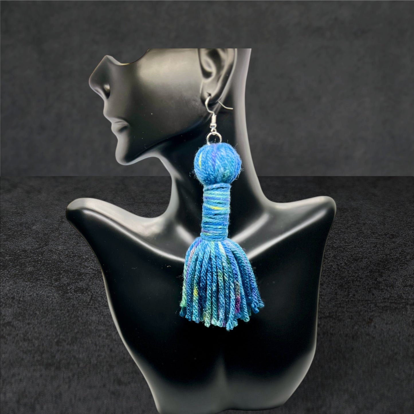 Blue Tassels