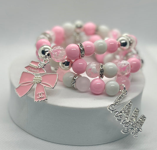 Bubblegum Charm Bracelet