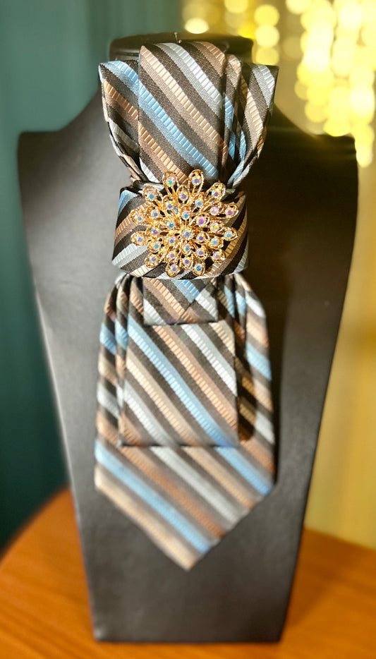 Vintage Necktie Necklace
