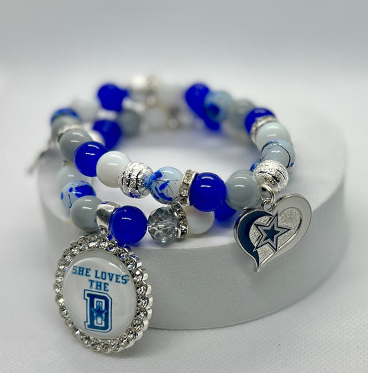 Cowboys Charm Bracelet