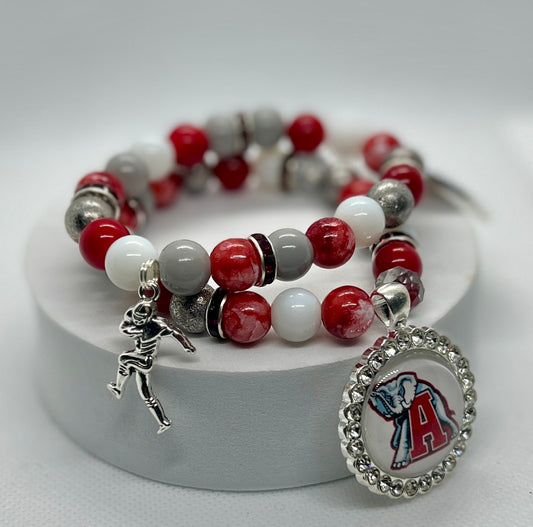 Alabama RTR Charm Bracelet